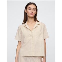 Eyelet PJ Shirt