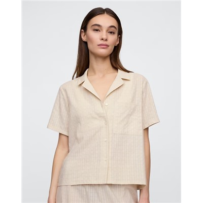 Eyelet PJ Shirt