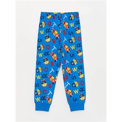LC Waikiki Bisiklet Yaka Baskılı Uzun Kollu Erkek Çocuk Pijama Takımı, LCW Kids                                            
                                            Bisiklet Yaka Baskılı Uzun Kollu Erkek Çocuk Pijama Takımı