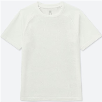 KIDS DRY-EX CREWNECK SHORT-SLEEVE T-SHIRT