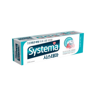 LION SYSTEMA 120g Зубная паста для ежедневного ухода за полостью рта со вкусом ледяной мяты 120г