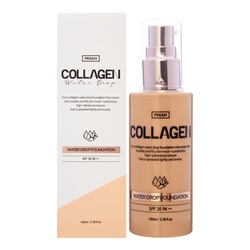 PEKAH Collagen Water Drop Foundation No. 13 Milky Beige Увлажняющая тональная основа с коллагеном №13 слоновая кость SPF20 100мл