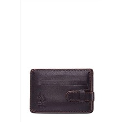 U.S. Polo Assn. Kahve Soft Deri Unisex Kartlık Plcuz7602 160020220036
