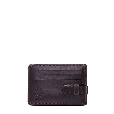 U.S. Polo Assn. Kahve Soft Deri Unisex Kartlık Plcuz7602 160020220036