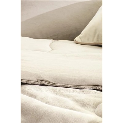 Kaira Çift Kişilik Comforter Set - Bej