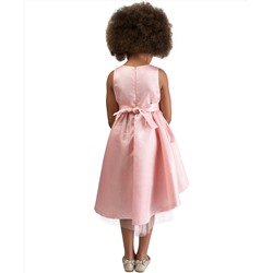 Bonnie Jean Little Girls Metallic High-Low Cascade Dress