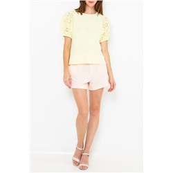 Camiseta Amarillo pastel