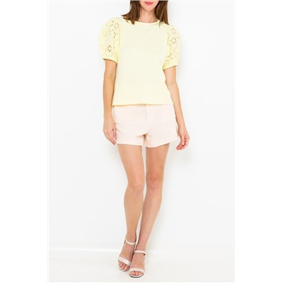 Camiseta Amarillo pastel