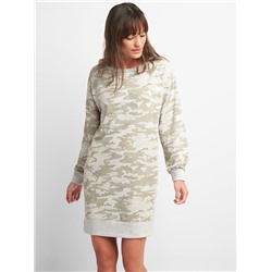Pullover Sweatshirt Dress in French Terry