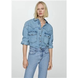 Jeans rectos tiro medio