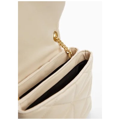 Bolso acolchado solapa