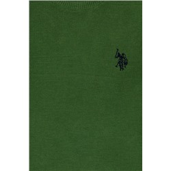 Erkek Çocuk Yeşil Basic Kazak