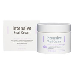 FOODAHOLIC INTENSIVE SNAIL CREAM Антивозрастной функциональный крем для лица с муцином улитки 100мл