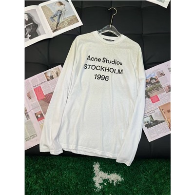Лонгслив Acne Studio*s ⬜️  Реплика 1:1