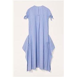 LIMITED EDITION STRIPED ASYMMETRIC DRESS