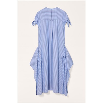 LIMITED EDITION STRIPED ASYMMETRIC DRESS