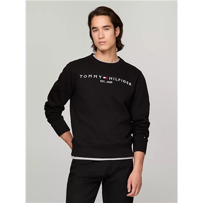 Embroidered Tommy Logo Sweatshirt
