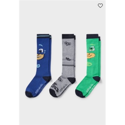 PJ Masks - Kniestrümpfe - 3 Paar