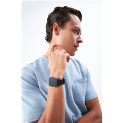 Aqua Di Polo 1987, Siyah Silikon Unisex Dijital Led Kol Saati APWR033301