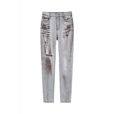 Vaquero skinny fit Gris