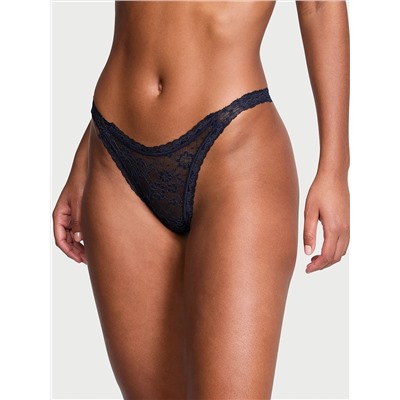 Sequin Posey Lace Brazilian Panty