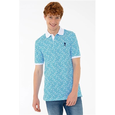 U.S. Polo Assn. Mavi Erkek T-Shirt G081SZ011.000.1193760