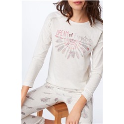 Camiseta Teresa Beige