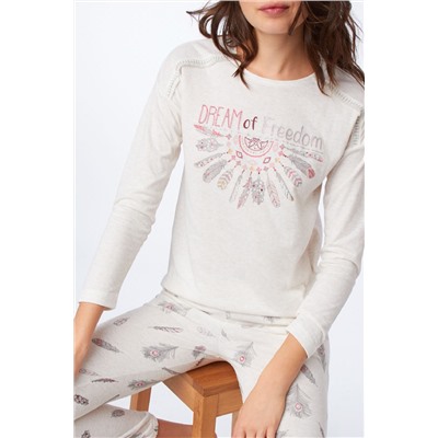 Camiseta Teresa Beige