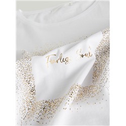 T-Shirt im Kimono-Stil