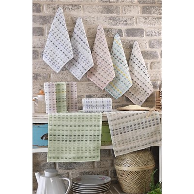 Riva Ribbon 12'li 30x50 Cm El Ve Yüz Havlu Seti 153-89-0133