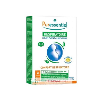 Puressentiel Respiratoire Complément Alimentaire BIO 30 capsules