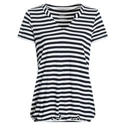 Damen T-Shirt im Streifen-Dessin