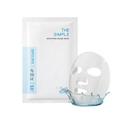 ★SALE★ The Simple Soothing Gauze Mask, Слабокислотная Тканевая маска для чувствительной кожи