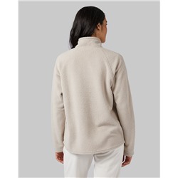 WOMEN'S SHORTHAIR SHERPA 1/4 ZIP TOP