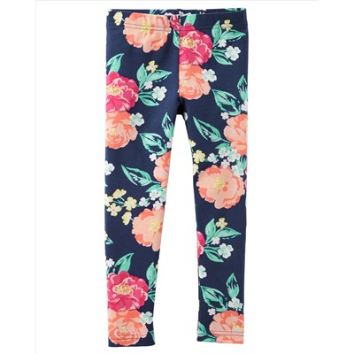 Floral Print Leggings