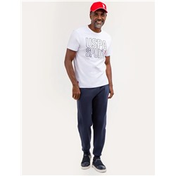 USPA SPORT GRAPHIC JERSEY T-SHIRT