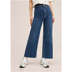 Jeans Culotte deshilachados