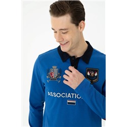 Erkek Saks Sweatshirt