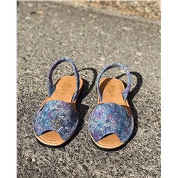 AB.Zapatos · 320-8 · estampado azul+PELLE · LUX