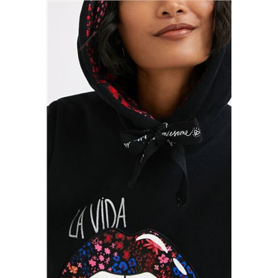 Sudadera felpa capucha