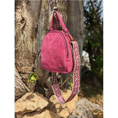 AB.Z. SAFARY MAGENTA+AB.Z · Pelle · mochila serraje (610) Digital-(200)-26 (3) АКЦИЯ
