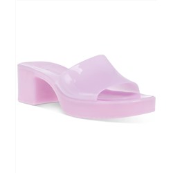 Steve Madden Women's Harlin Jelly Block-Heel Sandals