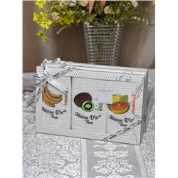 Набор кухонных вафельных полотенец Maison D'or Fruit