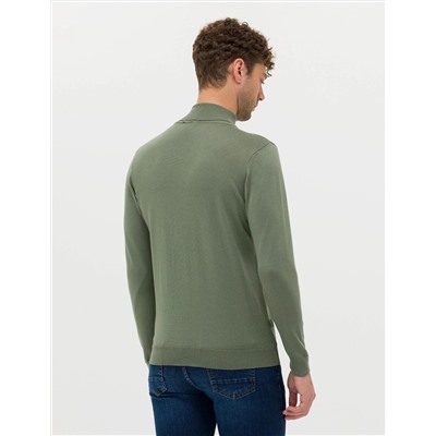 Duman Slim Fit Balıkçı Yaka Basic Triko Kazak