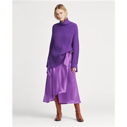 POLO RALPH LAUREN Cargo Satin Wrap Skirt