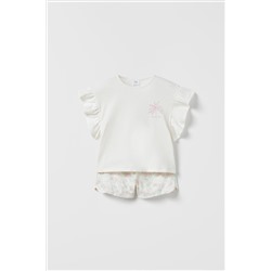 KIDS/ PIJAMA VOLANTES PALMERAS