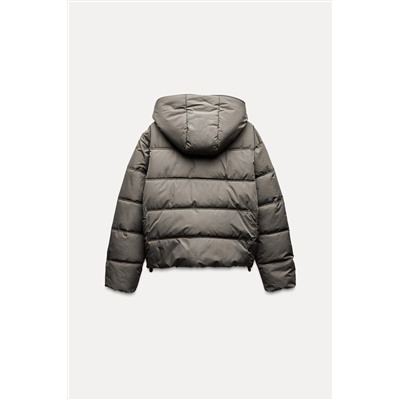 WATER AND WIND PROTECTION SHORT PUFFER ANORAK