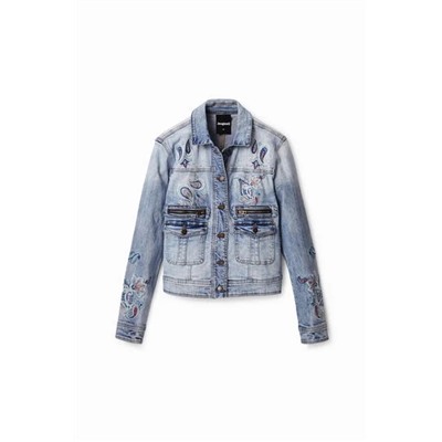 Chaqueta vaquera paisley