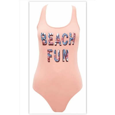 DEEP BEACH Neon Turuncu Yazı Baskılı Mayo Db20037m DB20037M