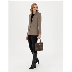 Camel Slim Fit Ceket